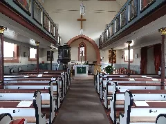 Evangelische Kirche Reiskirchen, Blick Nach Osten 01