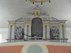 Evangelische Kirche Rodheim (Hungen) Orgel 01