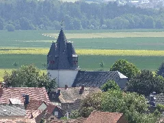 Evangelische Pfarrkirche (Hoch Weisel) Fernblick 03