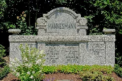 Evangelischer Friedhof Remscheid Bliedinghausen Grab Familie Mannesmann