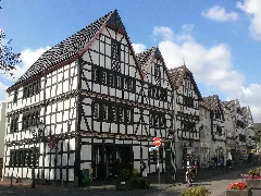 Fachwerkhäuser An Der Hauptstrasse In Rheinbach