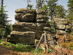 Felsformation Am Bärenstein 2009 05 02 Ndoö 284
