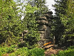 Felsformation Am Bärenstein 2009 05 03 Ndoö 284