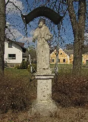 Figurenbildstock Hl. Felix Von Cantalice In Grafenschlag