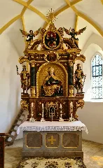Filialkirche St. Valentin (Bergham, Otterfing) Chor Hochaltar