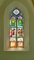 Filialkirche St. Valentin (Bergham, Otterfing) Chorfenster