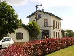 Flacht Train Station Streetside