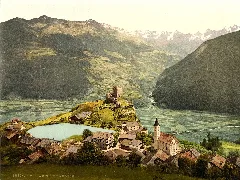 Flickr …Trialsanderrors Laudeck Castle Near Ladis, Tyrol, Austria Hungary, Ca. 1900