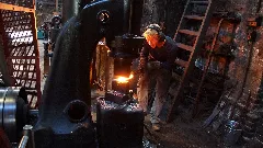 Forging Of Damascus Steel In Solingen 06