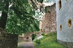 Frauenstein Castle Moat
