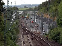 Freiberg Am Neckar Zweigleisiger Ausbau 20090904