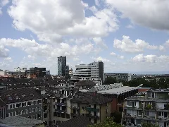 Freiburg Blick Vom Fahnenbergplatz