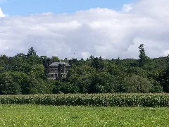 Friedelhausen Castle As Seen From The Lahn Valley