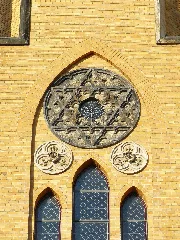 Friedenskirche Leipzig Gohlis Hexagramm