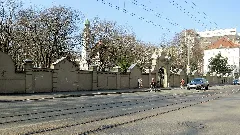 Friedhofsmauer Hermanstraße