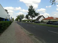 Fürstenwalde, Juri Gagarin Straße Aug 2014