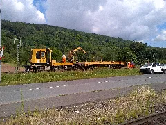 Gaf100R Rail Service Vehicle On Trierer Weststrecke In July 2016