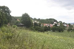 Garnbach (Wiehe), Blick Zum Dorf