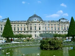 Gartenbrunnen Der Würzburger Residenz