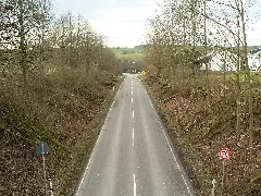 Gauangelloch Strasse K4160 Richtun Gauangelloch 01