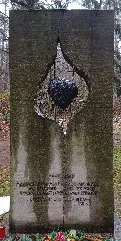 Gedenkstein Alt Lobetal (Lobetal) Schlagendes Herz&Friedrich Schötschel&1995