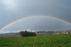 Geiselhöring Haindling Regenbogen