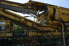 Gleisbauzug Von Plasser & Theurer Nahe Bahnhof Osterholz Scharmbeck 04