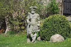 Glücksburg Schlossgarten Statue