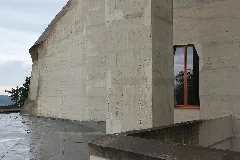 Goetheanum Detail Column South Viewed From Roof South East