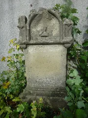 Grabmal Pfarrer Johann Amann Dorndorf