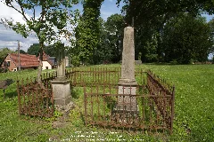 Grabstätte Ernst Und Sophie Bardey Auf Dem Kirchhof In Stuer