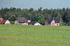Groß Düben, Häuser Am Wald
