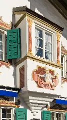 Grüss Gott, Oberammergau, Bavaria, Germany