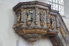 Gündlkofen (Bruckberg) St. Peter Und Paul Kanzel 768