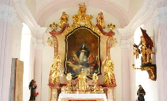 Guentherz 2011 01 08 0025 Tulln Stephanskirche Altar Johannes Nepomuk
