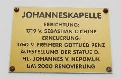 Guentherz 2011 02 19 0019 Wien23 Endresstrasse Fischergasse Johannes Nepomuk Kapelle Tafel