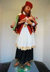 Guentherz 2011 03 05 0175 Leobersdorf Jn Kapelle Statue Johannes Nepomuk