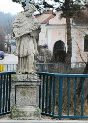 Guentherz 2011 03 19 0046 Zwettl Kampbruecke Statue Johannes Nepomuk