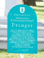 Guentherz 2011 04 09 0105 Hohenruppersdorf Pranger Tafel