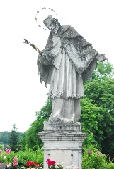 Guentherz 2011 06 18 0049 Weitra Oberes Stadttor Statue Johannes Nepomuk