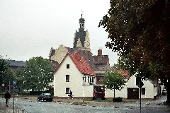 Güsten, Blick Zum Rathaus