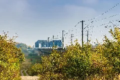 Haemerten Elbebruecke Eisenbahn 01