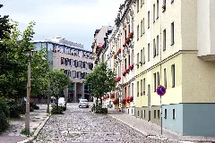 Halle (Saale), Adam Kuckhoff Straße, Southern Part