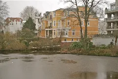 Hamborg Langer Zug Un Mühlenkampkanal
