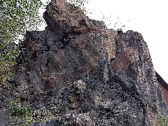 Harnischfläche Geotop Roter Kamm