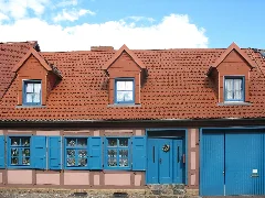 Hausfront In Röbel Panoramio
