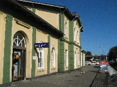 Heide Bahnhofsgebaeude