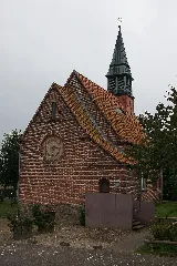 Heilands Kapelle Rückseite, Flensburg Weiche