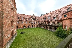 Heiligengrabe, Kloster Stift Zum Heiligengrabe, Abtei, Innenhof 2017 7118