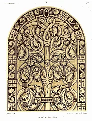 Heiligenkreuz Kreuzgang Glasfenster M